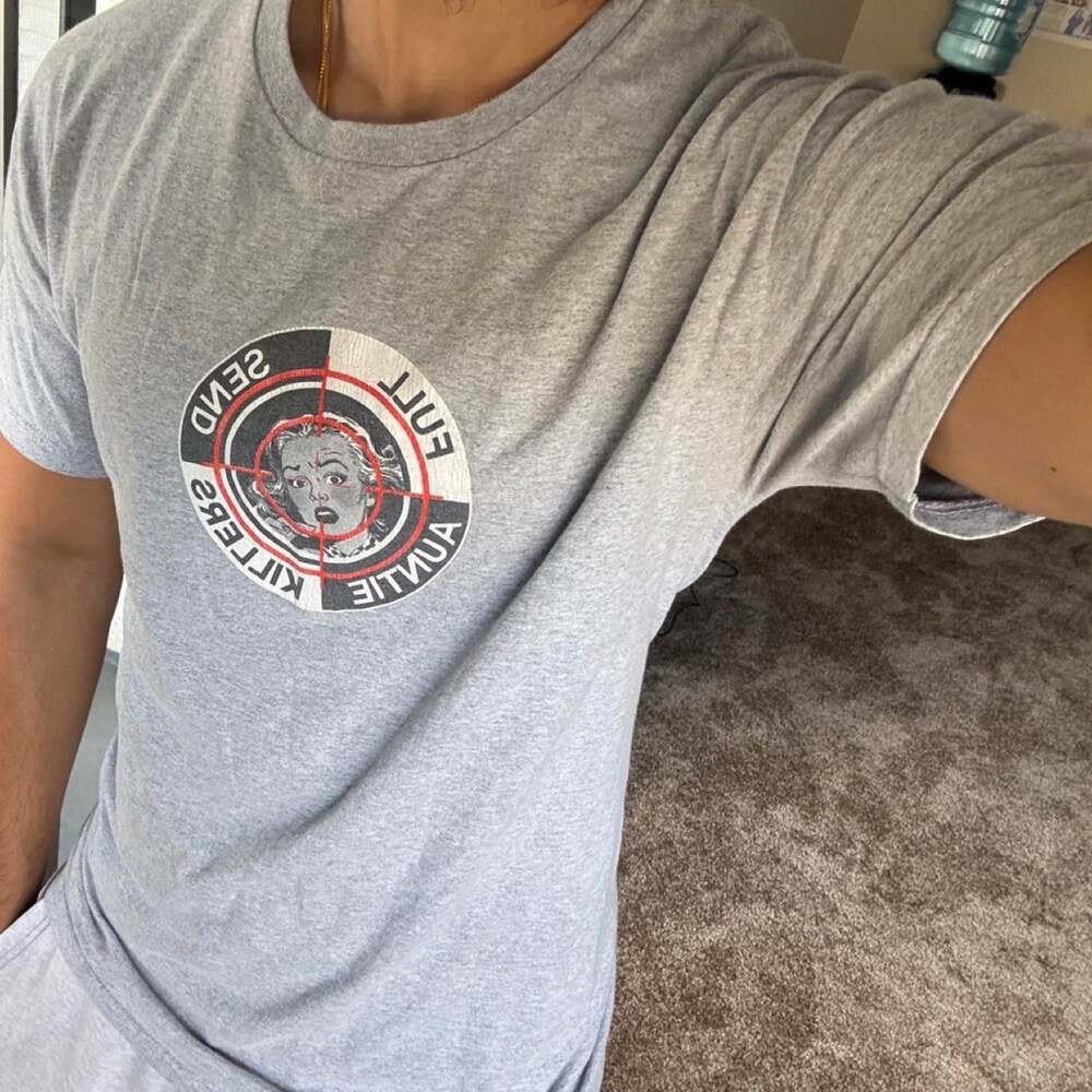 Full send gray t shirt with